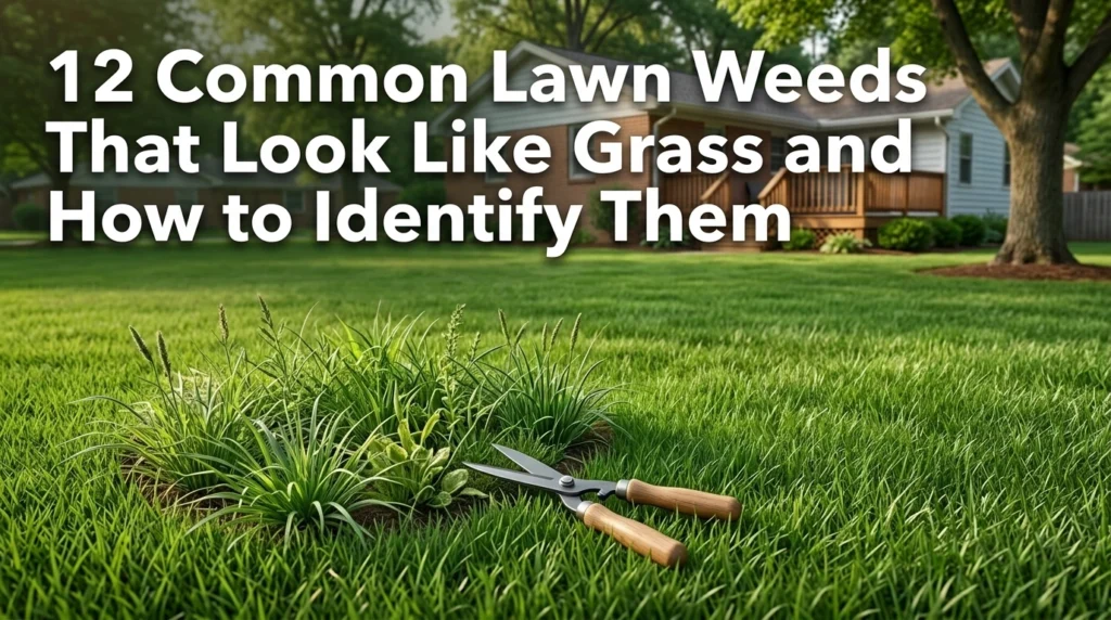 Types of weeds that look like grass