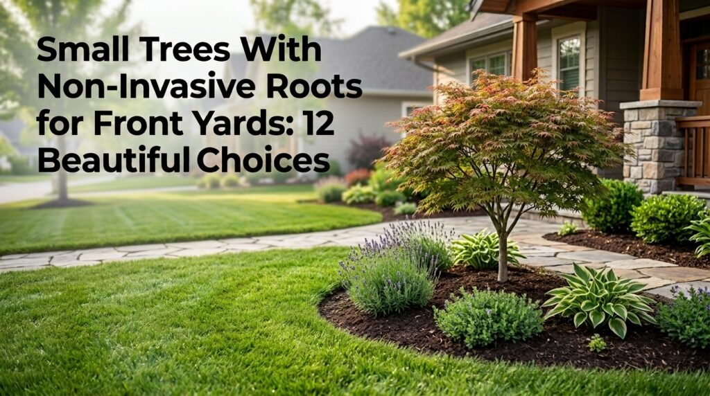 Small Trees With Non-Invasive Roots