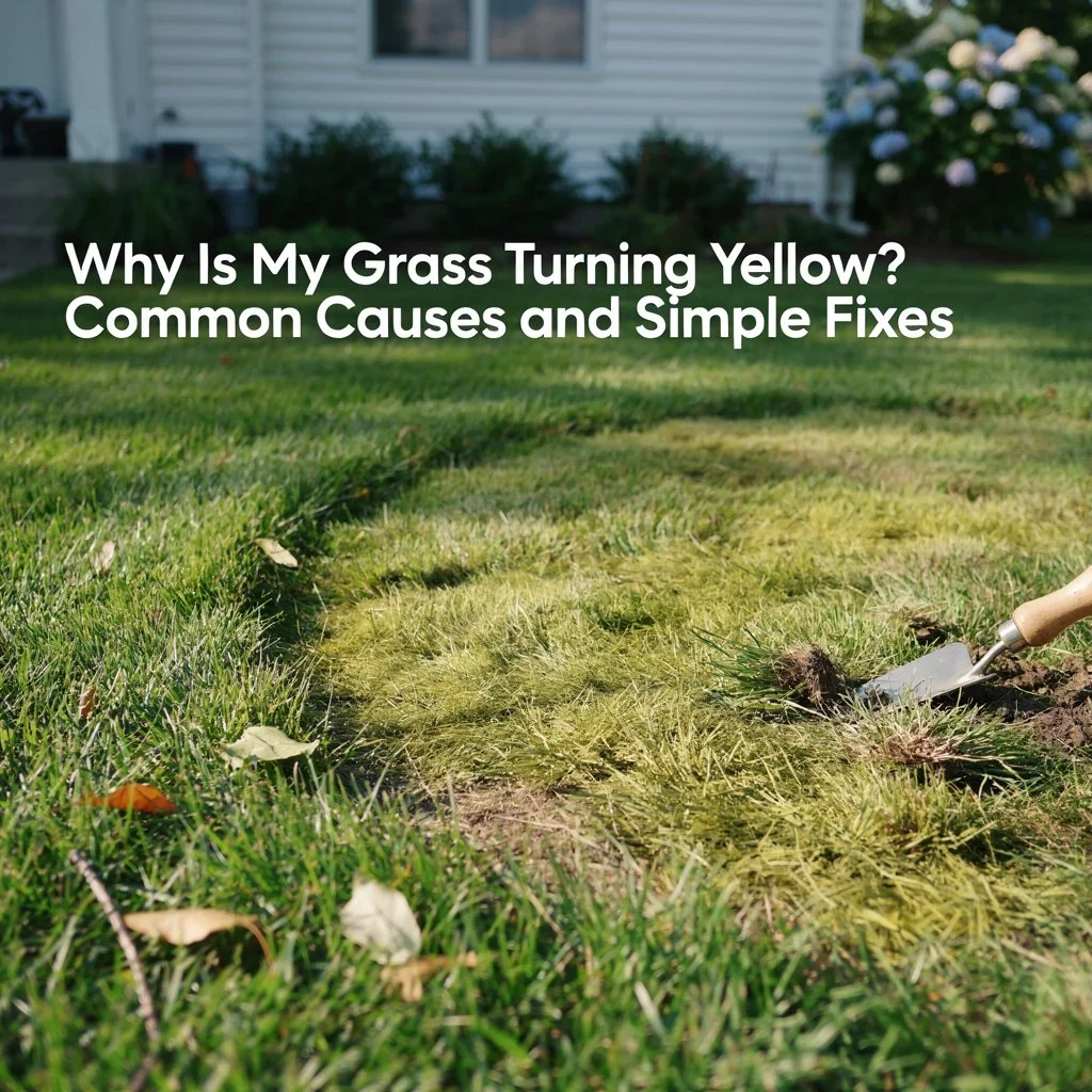 Why is my grass turning yellow